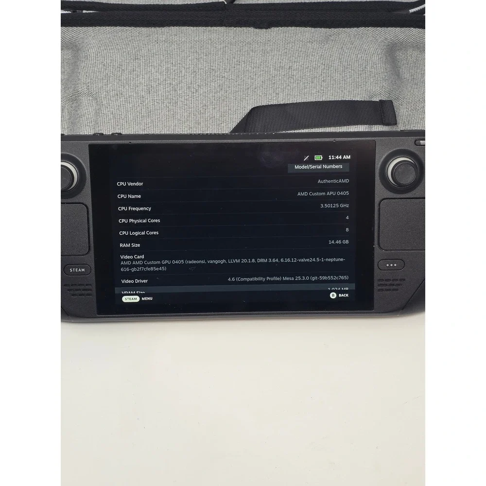 Valve Steam Deck 512GB LCD Handheld Gaming Console Model 1010 W/ Case protector